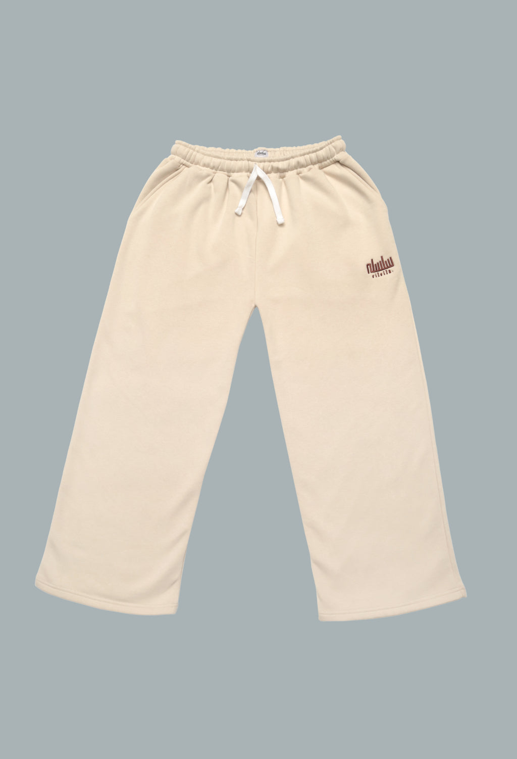 Beige Premium Baggy Joggers