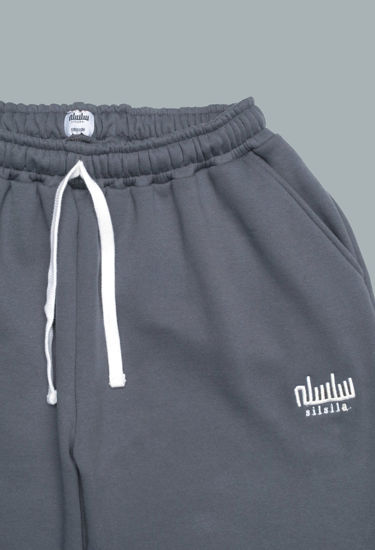 Grey Premium Baggy Joggers