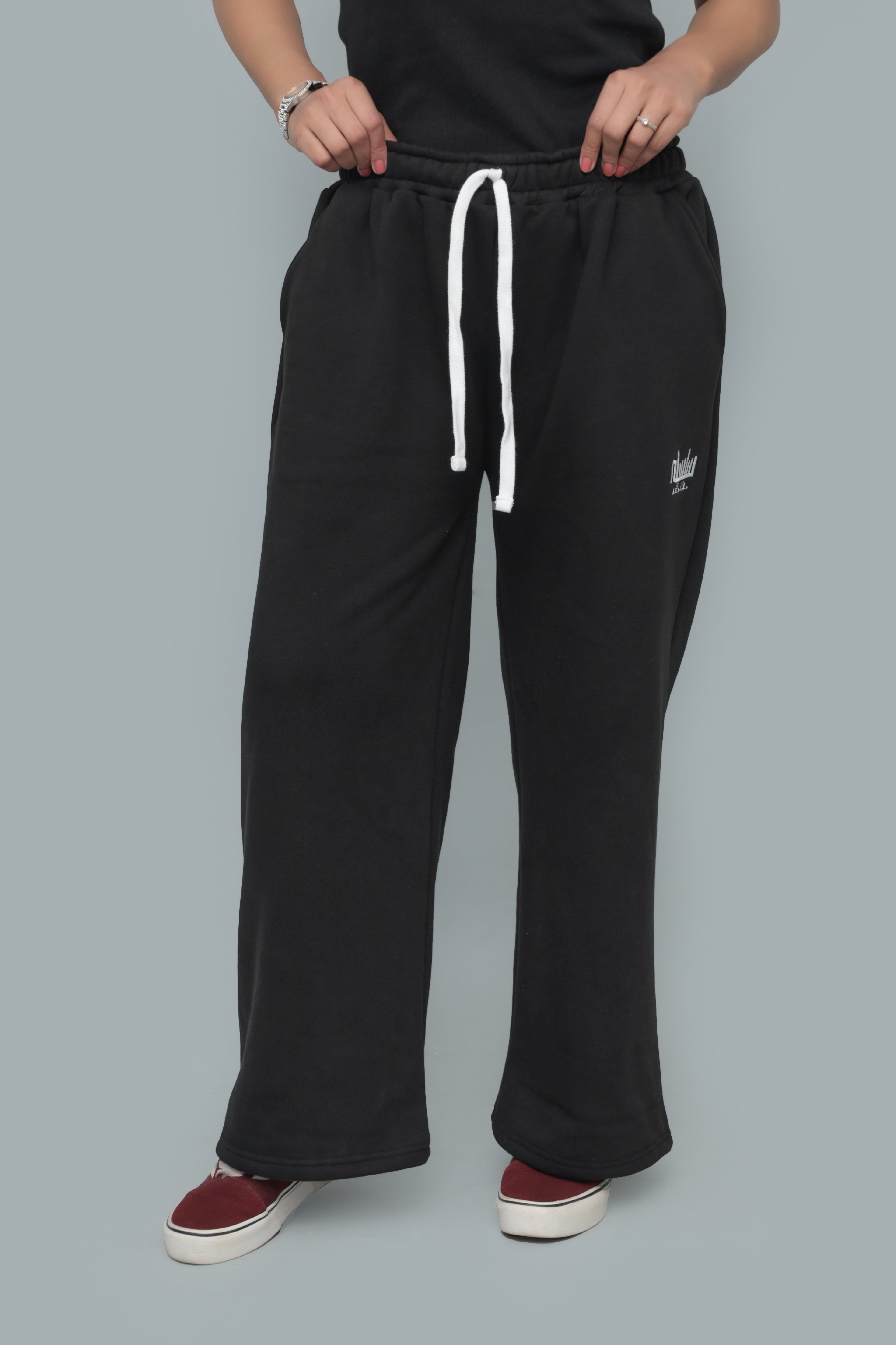 Black Premium Baggy Joggers